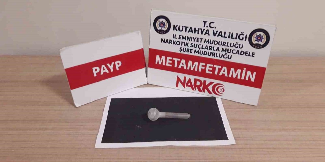 Kütahya’da bir kişinin üzerinde uyuşturucu ele geçirildi