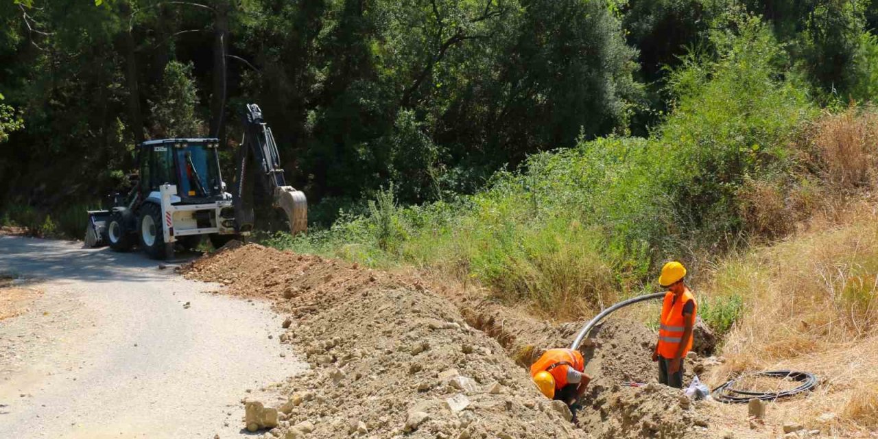 Karacaören mahallesi ilk kez içme suyuna kavuşuyor