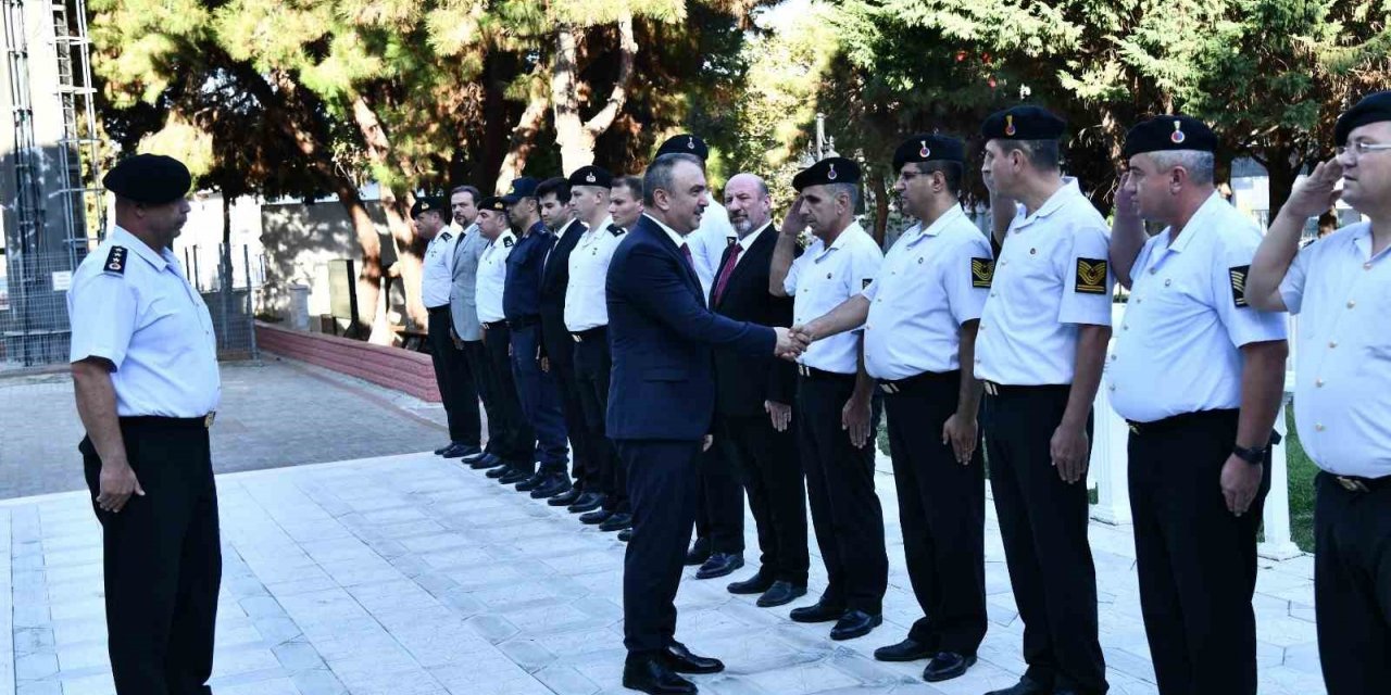 Tekirdağ Jandarma Komutanlığı’nda rütbe terfi töreni