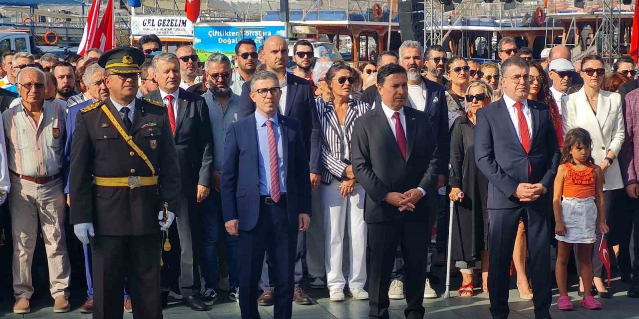 Bodrum’da Zafer Bayramı kutlamaları törenle başladı
