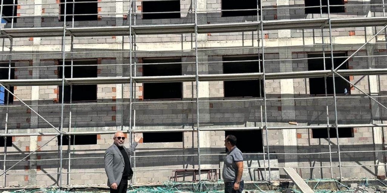 Proje bedeli 14 milyon lira: Sağlık kompleksinde sona doğru