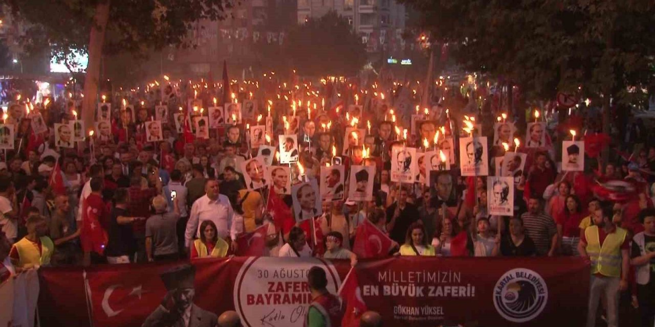 Kartal’da 30 Ağustos Zafer Bayramı coşkuyla kutlandı