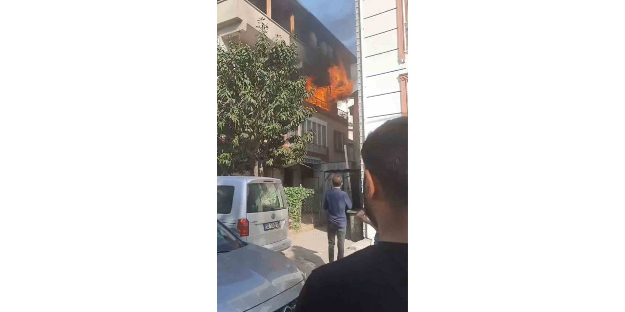 Bursa’da yangın paniği