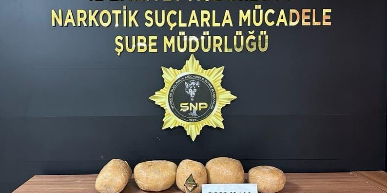 Şanlıurfa’da 12 kilo sentetik uyuşturucu ele geçirildi