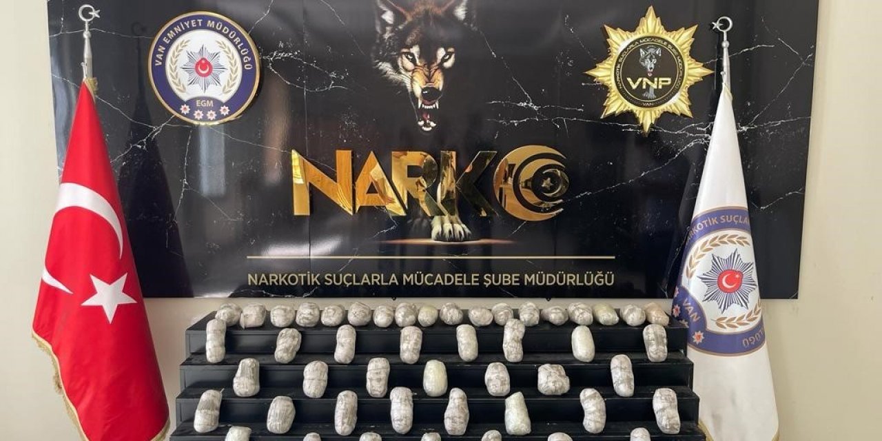 Yabancı uyruklu şahsın evinde 31 kilo eroin ele geçirildi