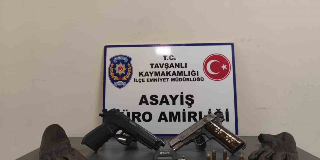 Tavşanlı’da yakalanan 2 hırsızlık şüphelisi tutuklandı