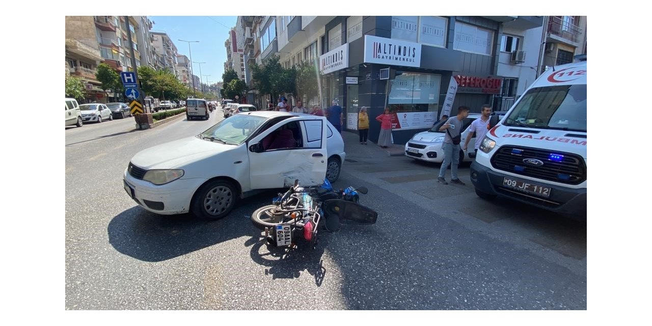 Aydın’da trafik kazası: 1 yaralı