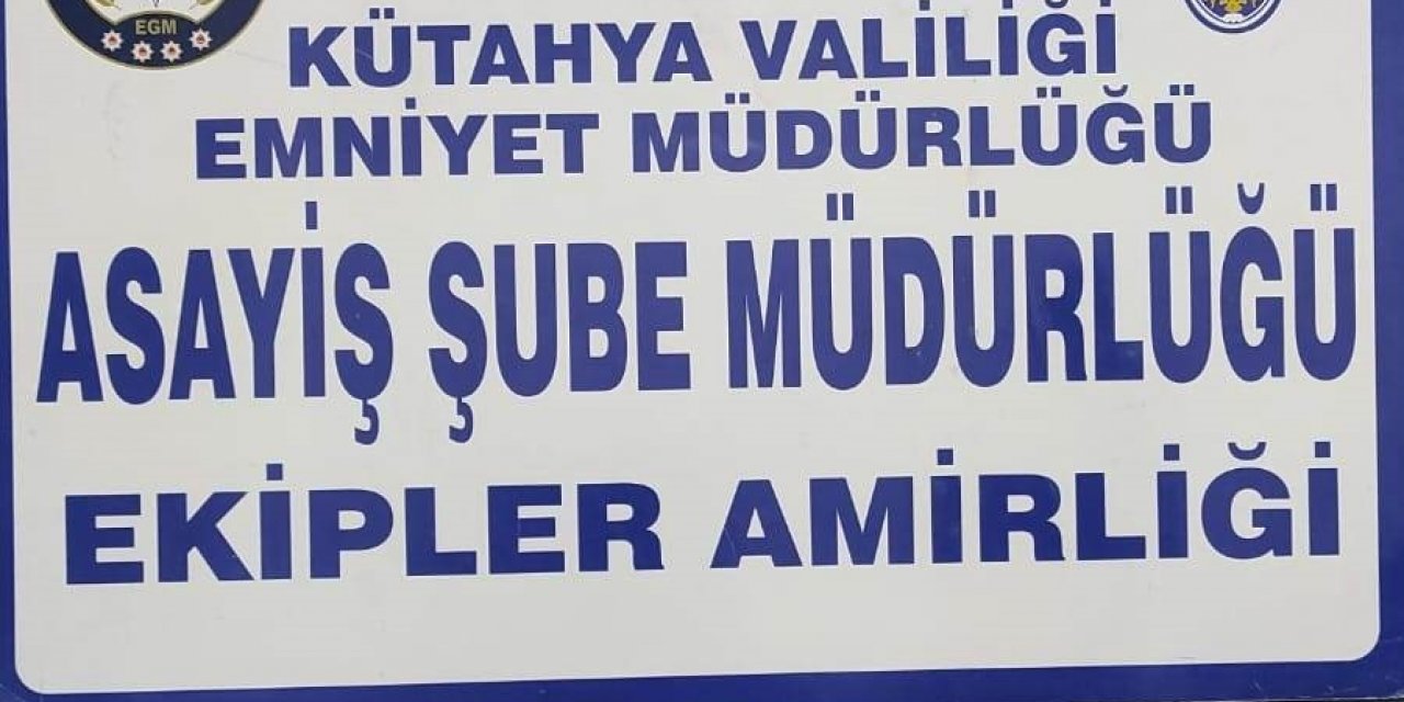 Kütahya polisinin bölge uygulaması