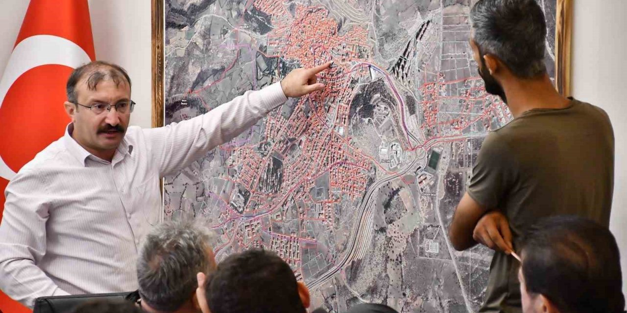 Emet’te altyapı çalışmaları