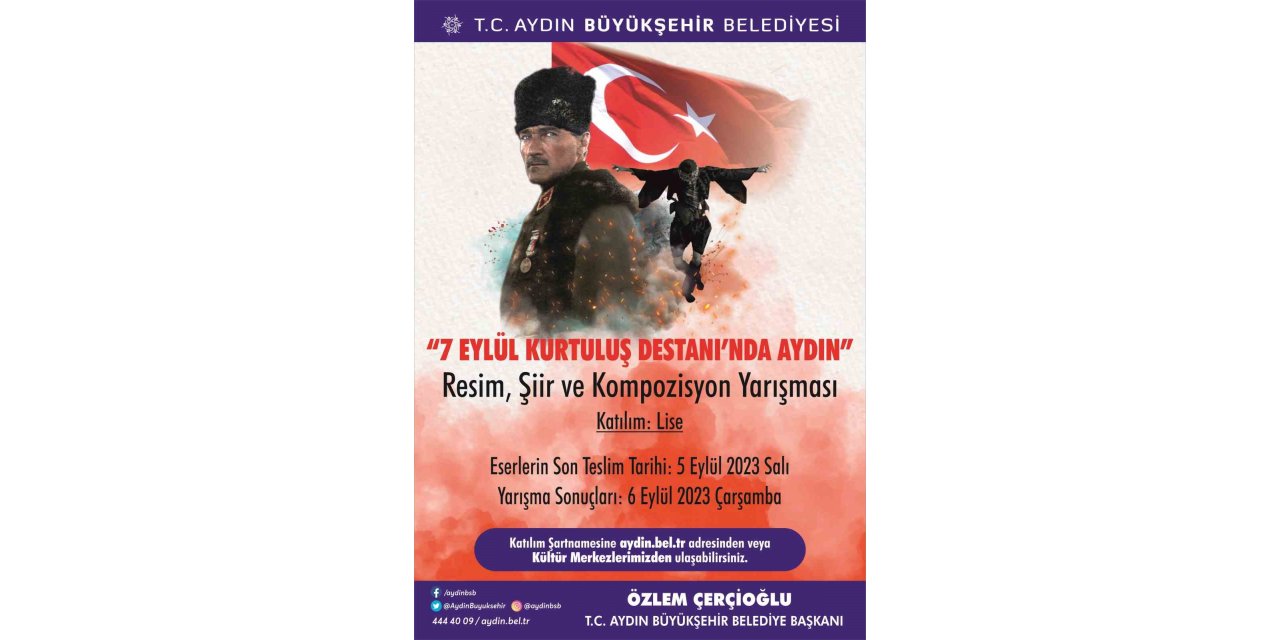 Aydın Büyükşehir kurtuluş coşkusunu sanatla birleştiriyor