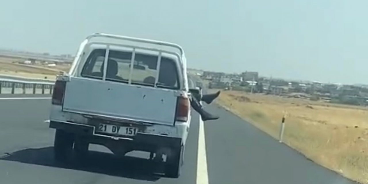 Karayolunda tehlikeli yolculuk