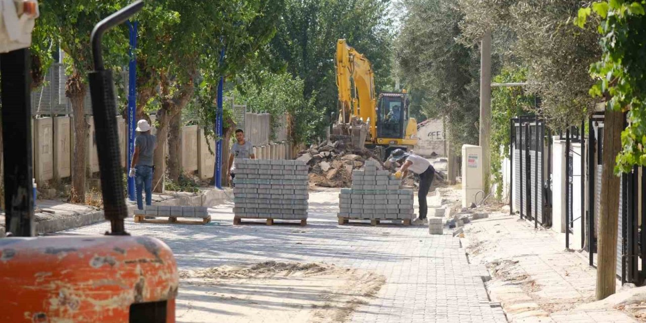 Barbaros’un sokakları Yunusemre ile yenileniyor