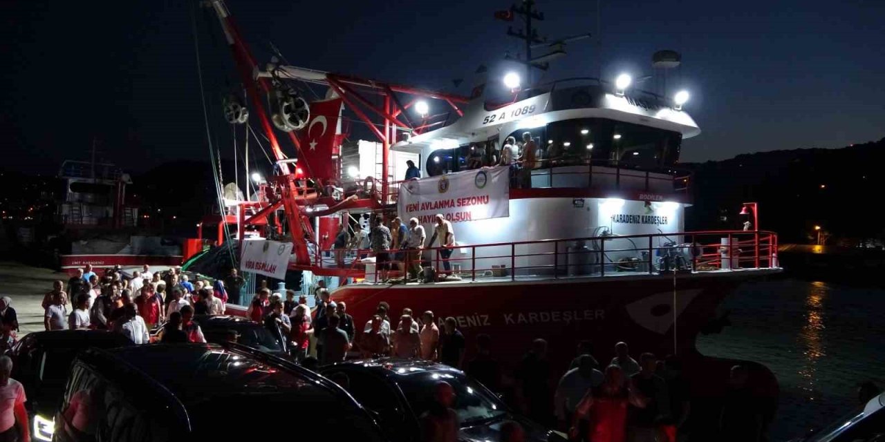 Ordu’da balıkçılar törenle denize uğurlandı