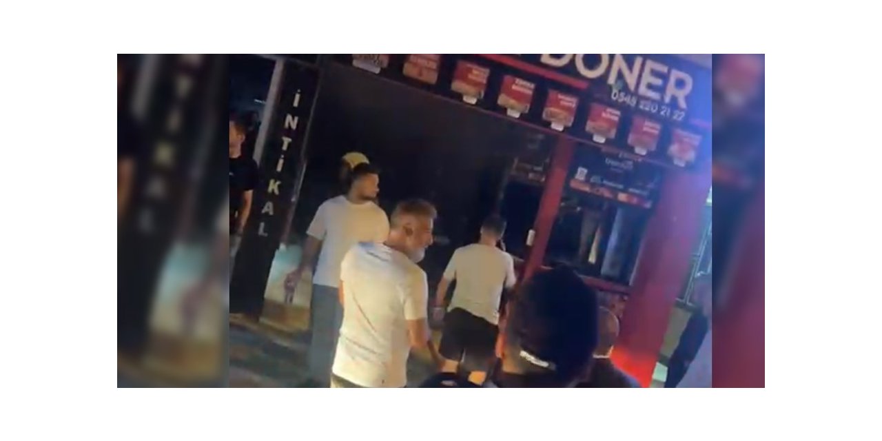 Dönerci dükkanında baca yangını