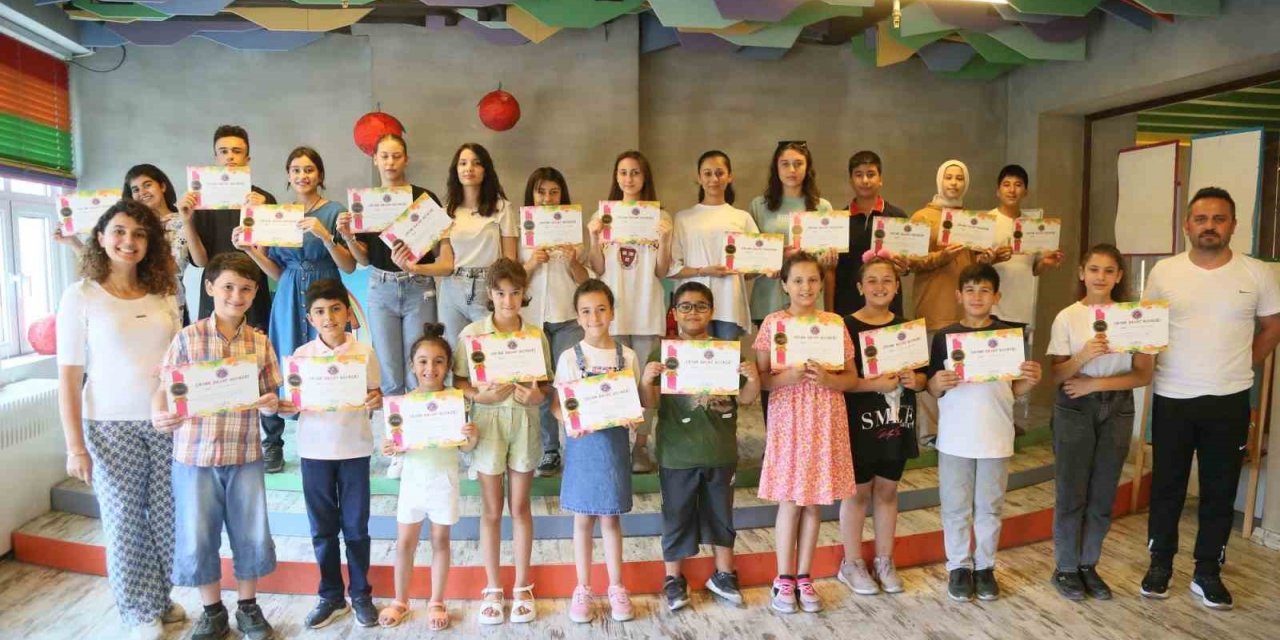 Çocuk Sanat Merkezi kursları tamamlandı