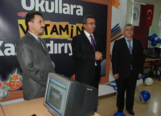 Karatay'dan okullara vitamin takviyesi