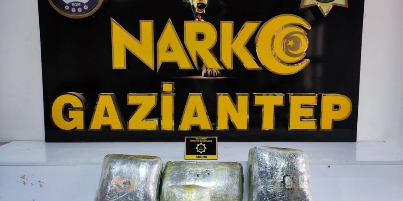 Gaziantep’te 14 bin 571 adet uyuşturucu hap ele geçirildi