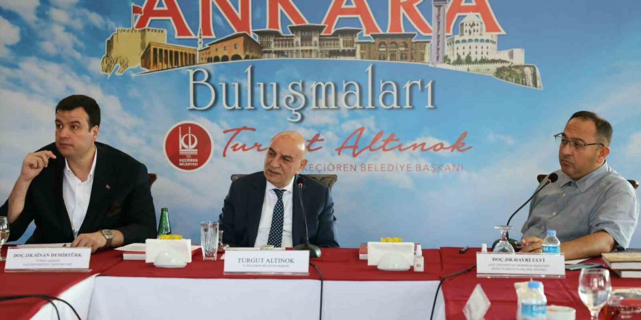 Keçiören’de ’Modern Kent Yaşamında Ulaşım’ konusu ele alındı