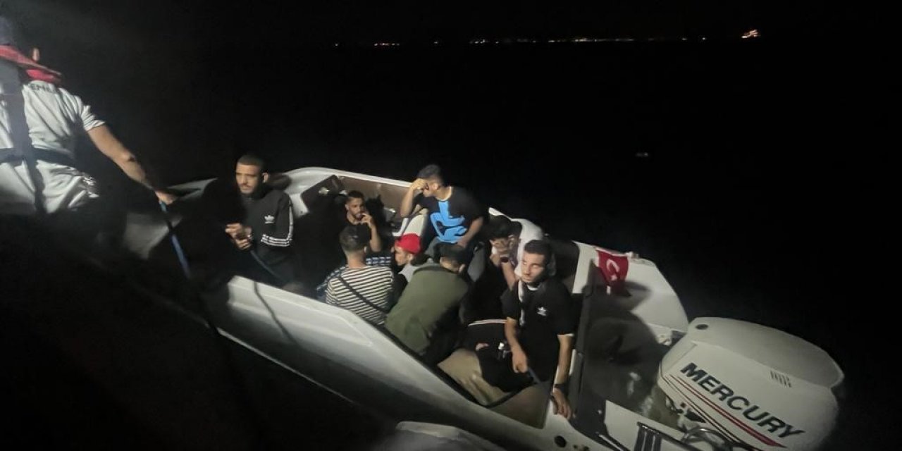 28 düzensiz göçmen kurtarıldı