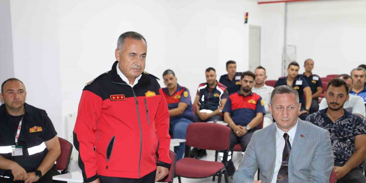 Bolu Belediyesi İtfaiyesi’nden ilçe ve belde itfaiye erlerine eğitim desteği