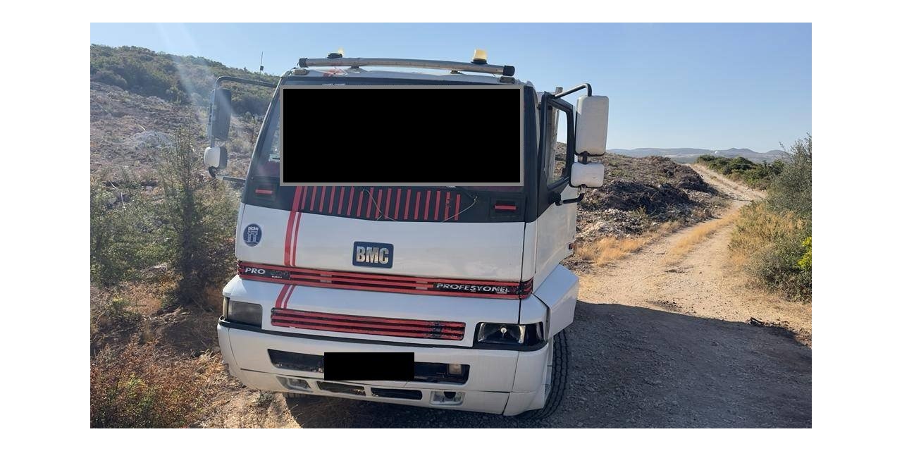 Hazineye ait araziden toprak alırken yakalandı