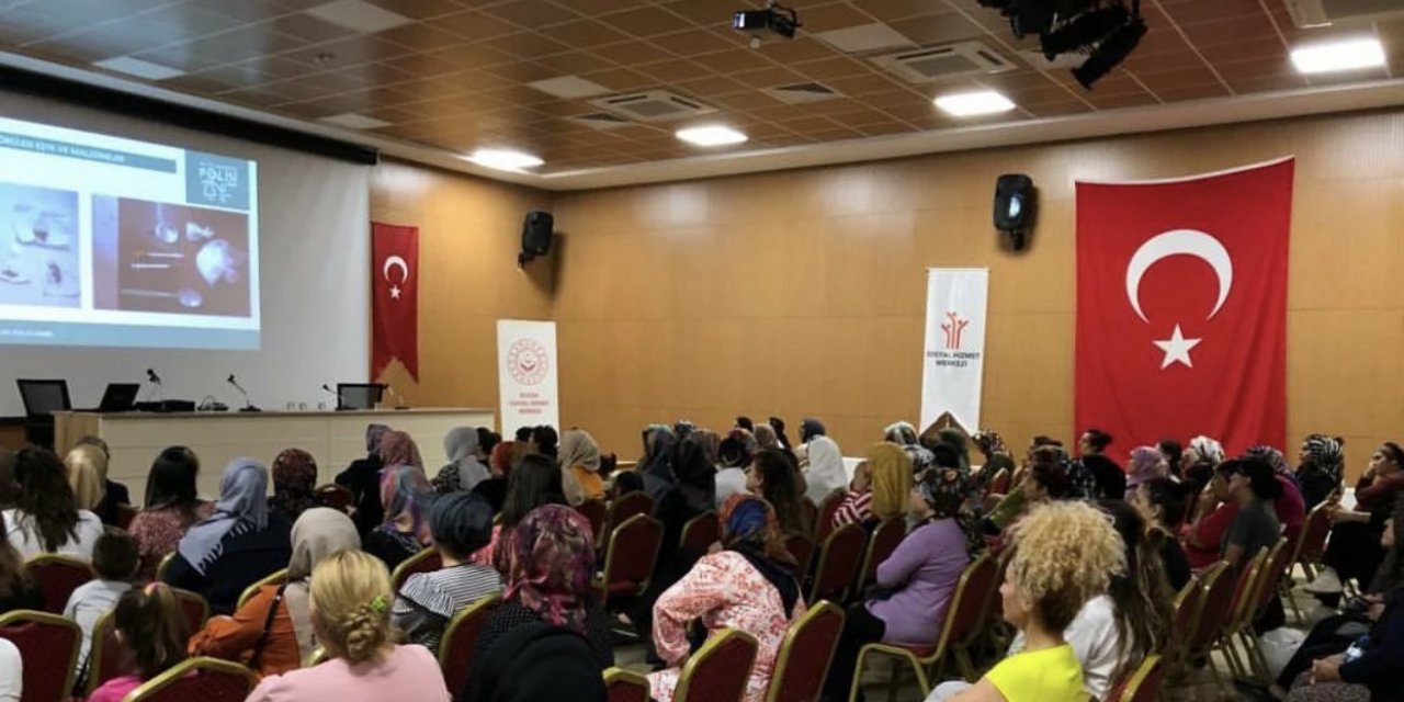 Kozan’da ’En iyi narkotik polisi: Anne’ eğitimleri gerçekleştirildi