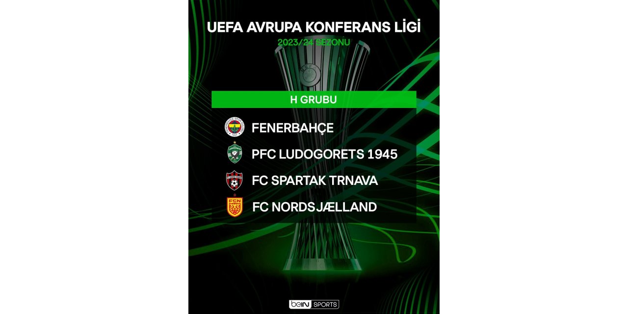 Fenerbahçe ve Beşiktaş’ın UEFA Avrupa Konferans Ligi’ndeki rakipleri belli oldu