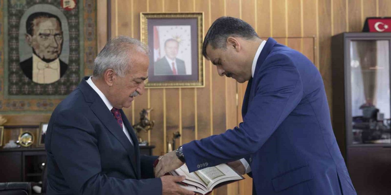 Vali Çiftçi’den Rektör Çomaklı’ya iade-i ziyaret