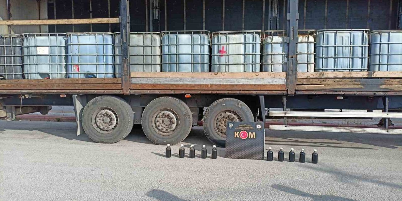 Kütahya’da akaryakıt kaçakçısı 3 kişi suçüstü yakalandı