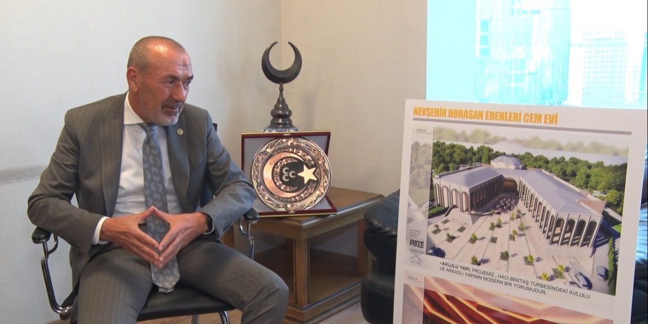 Devlet Bahçeli’nin 12 yıllık hayali hayat buluyor: Horasan mimarisiyle cemevi