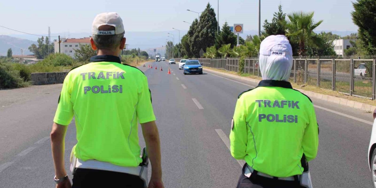 Aydın’da 8 ayda 823 araç trafikten men edildi