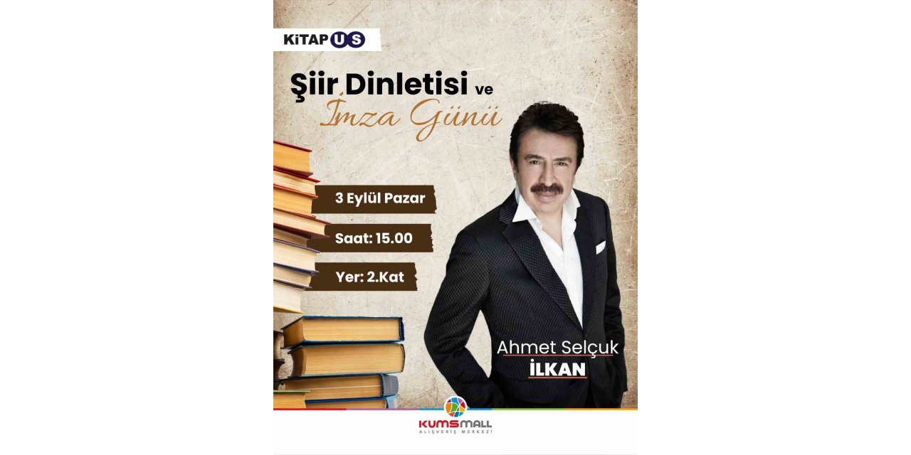 Söz Üstadı KUMSMALL AVM’ye Geliyor