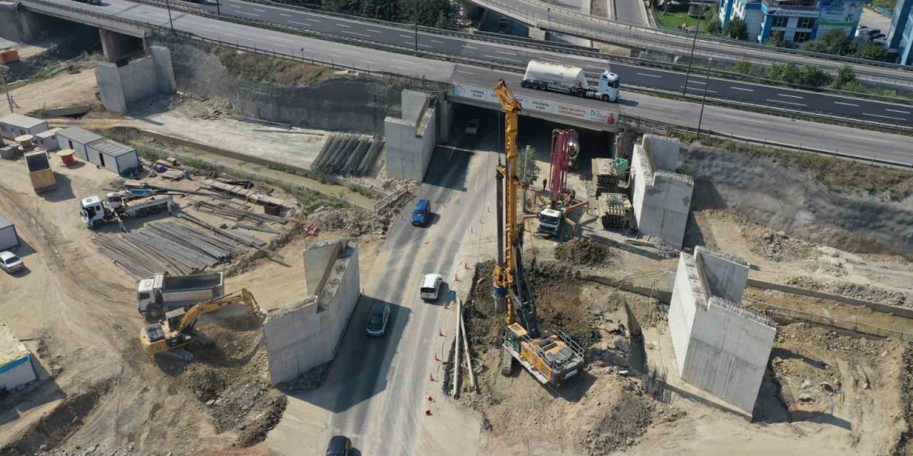 Yeşilova-Solaklar Kavşağı Projesi’nde ilerleme yüzde 40