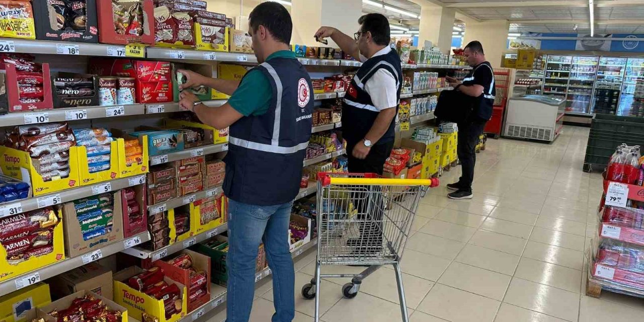 Siirt’te marketlerde fiyat ve etiket denetimi
