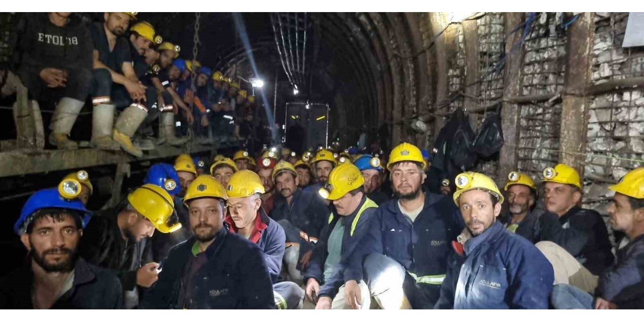 Doruk Madencilikte işçilerin açlık grevi 48 saat oldu