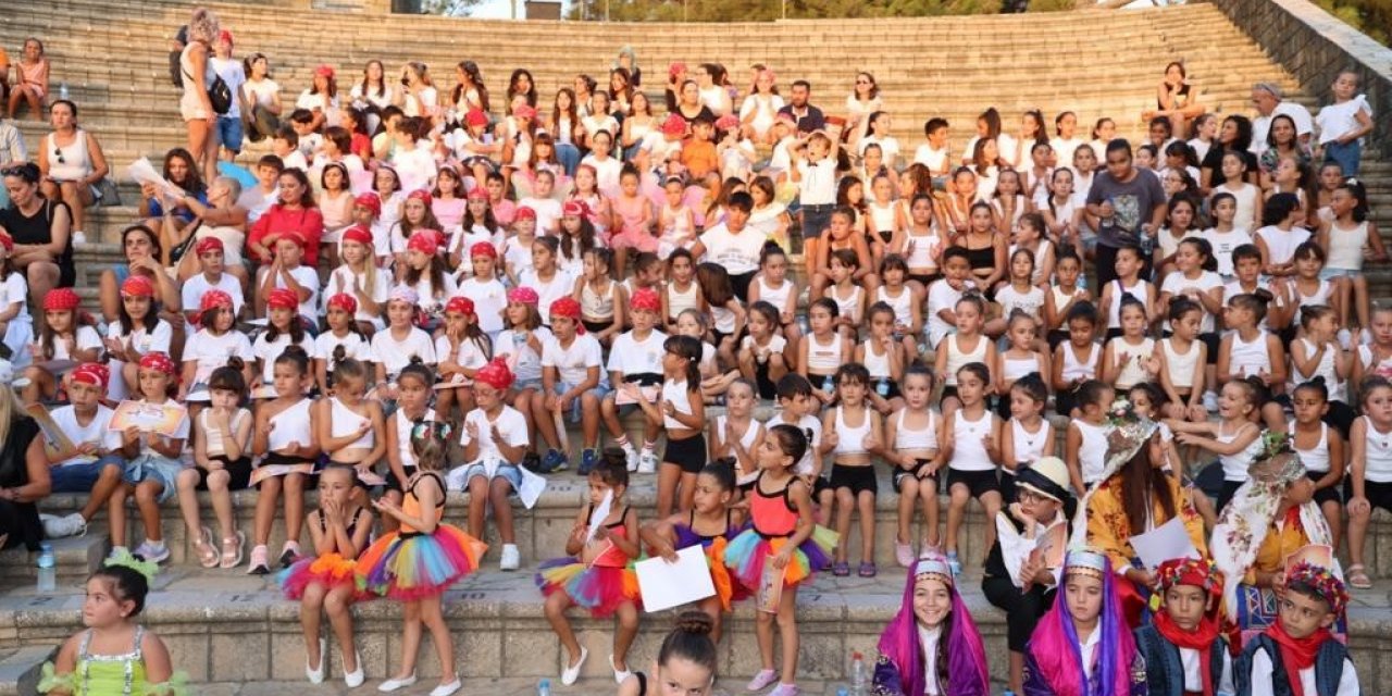 Marmaris’te yaz okullarında eğlenceli kapanış