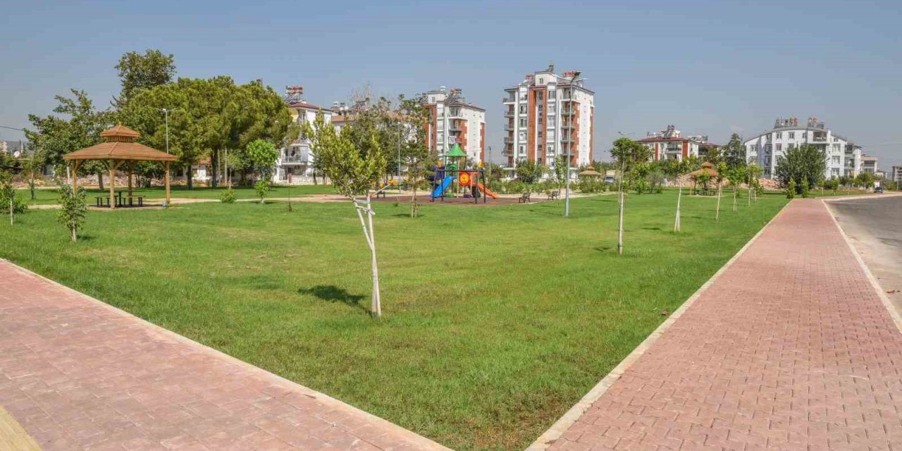 Kepez Habibler’i yeşille güzelleştiriyor