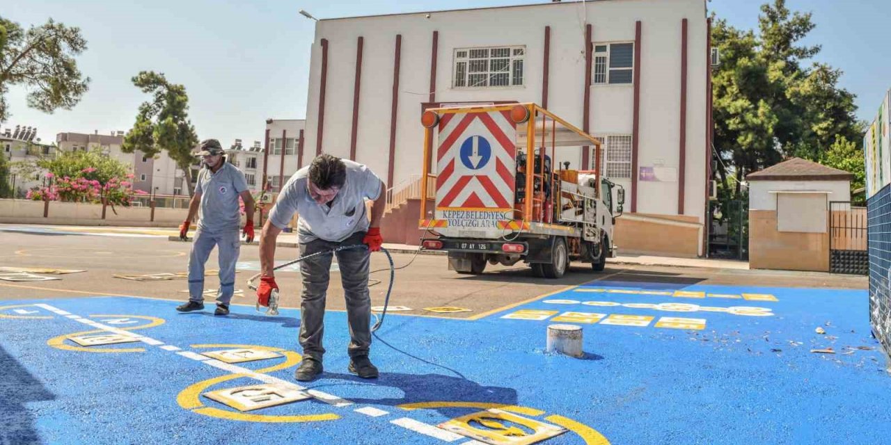 Kepez okulları yeni eğitim yılına hazırlıyor