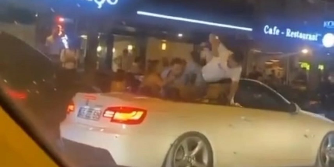 Kuşadası’nda ’Ne baktın’  dayağı