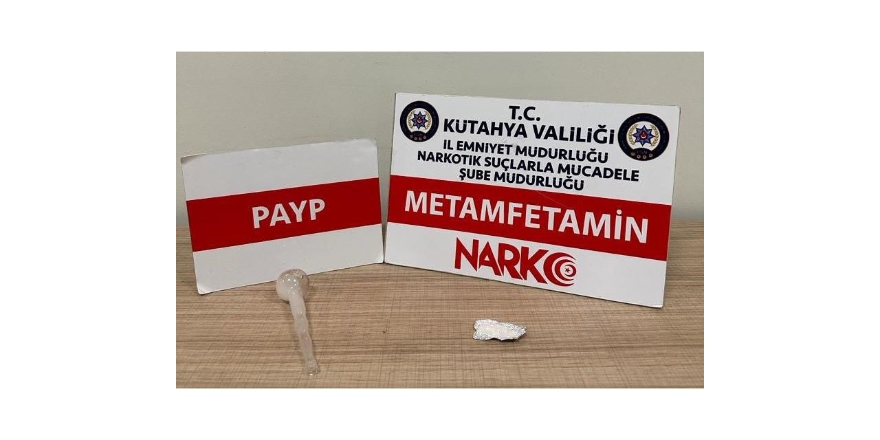 Kütahya’da durdurulan araçta uyuşturucu ele geçirildi