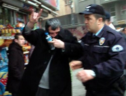 Bozkurt işareti yapınca olanlar oldu