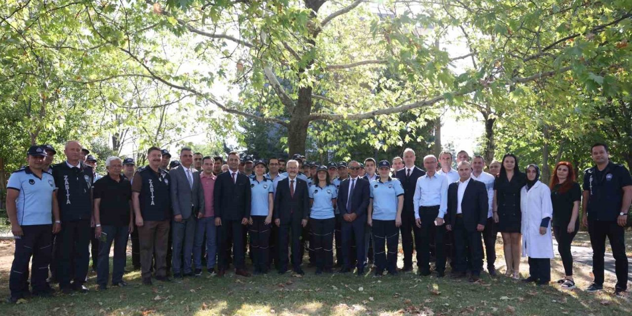 Başkan Erdem zabıta teşkilatının 197. yaşını kutladı