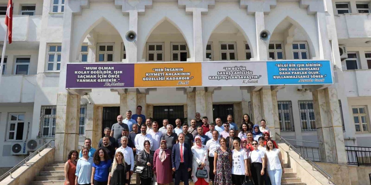 Milli Eğitim Müdürü Ali Tosun öğretmenlerle bir araya geldi