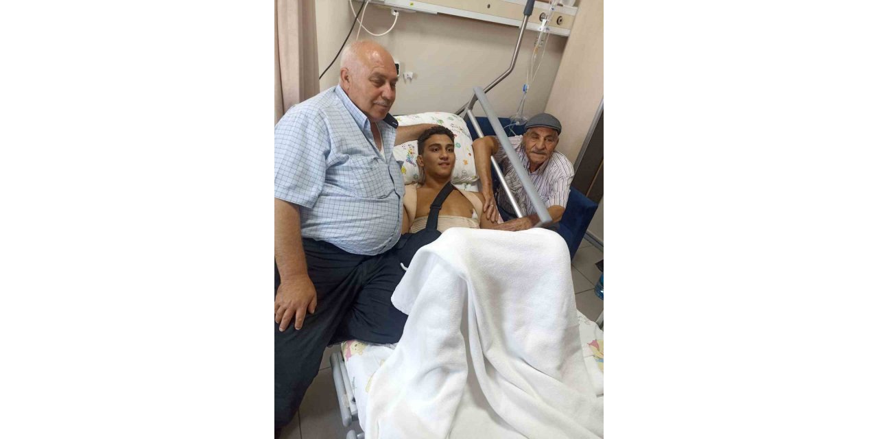 Kazada yaralanan Milli Güreşçi Beytullah normal odaya alındı