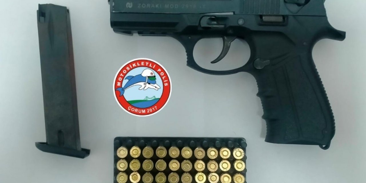 Çorum’da şok uygulamada çok sayıda silah ele geçirildi