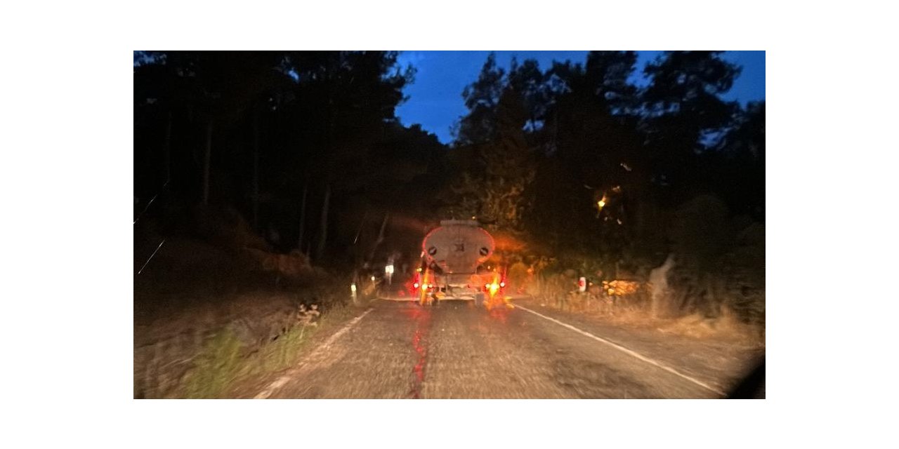 Marmaris’te  bugün 7 yıldırım yangınına müdahale edilerek hepsi kontrol altına alındı