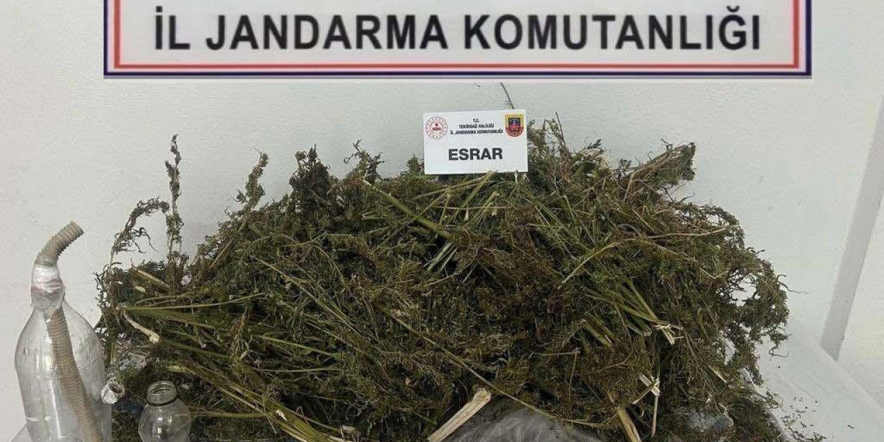 Tekirdağ’da 3 kilo uyuşturucu ele geçirildi