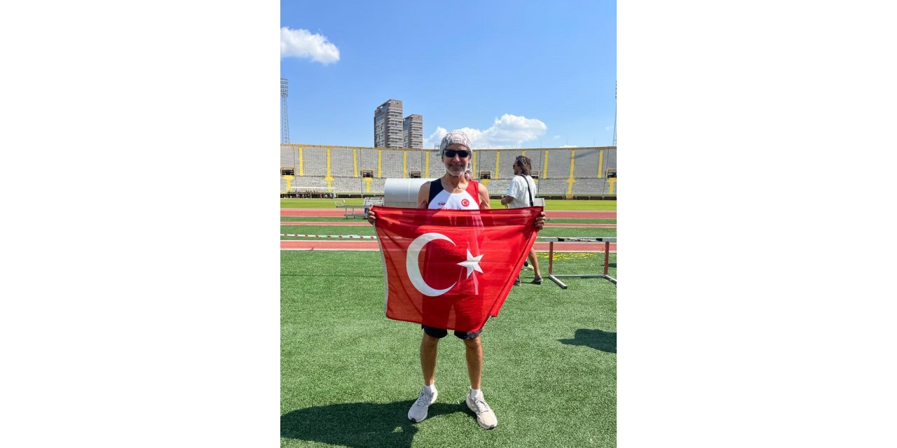 Egeli akademisyen 32. Balkan Masterler Atletizm Şampiyonası’nda ikinci oldu