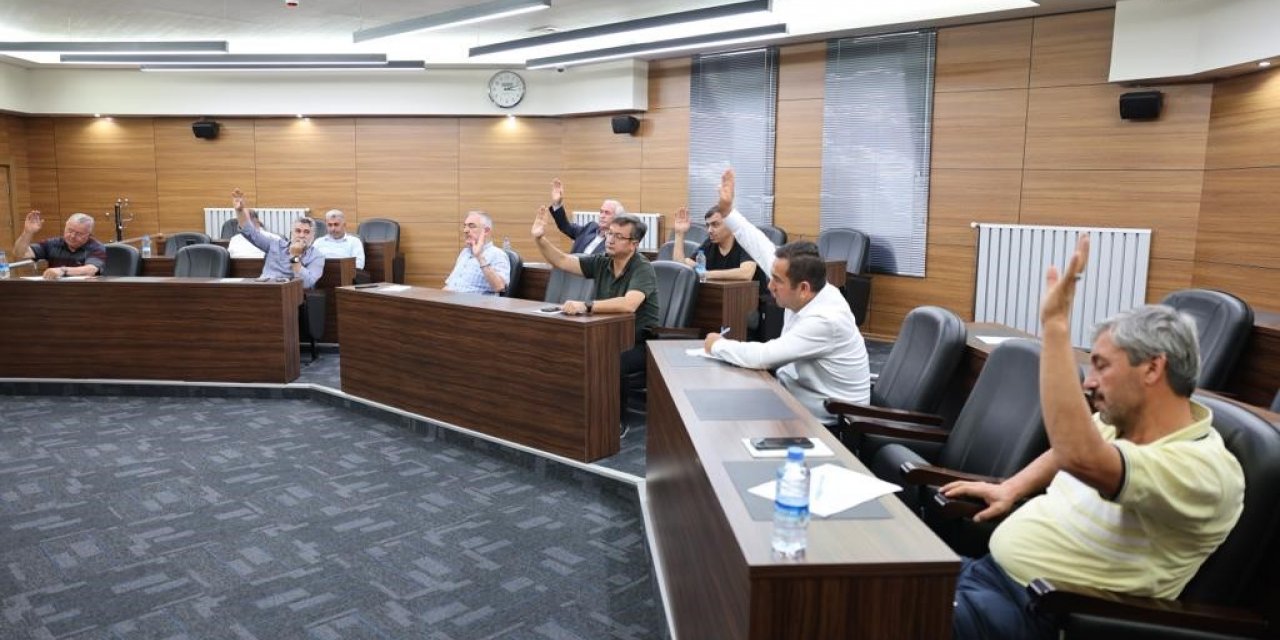 Hacılar Belediye Meclisi’nde 8 madde karara bağlandı