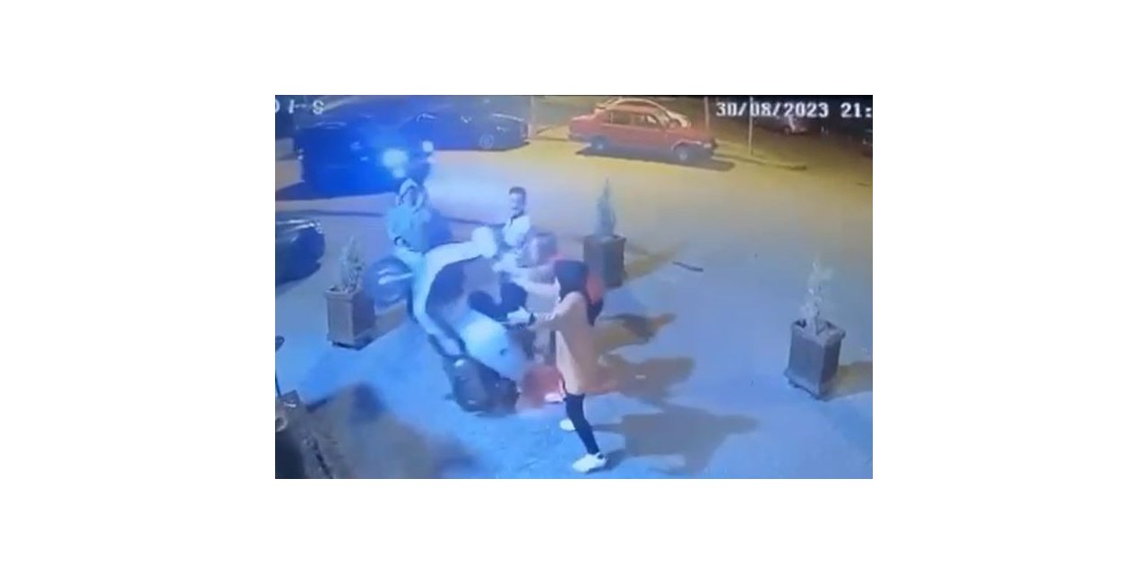 Ne motosikletten vazgeçti, ne de çaydan